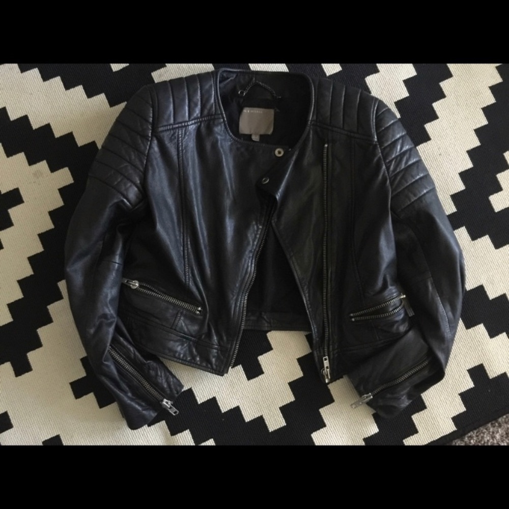 Final Offer!! MUUBAA Leather Jacket Size 6
